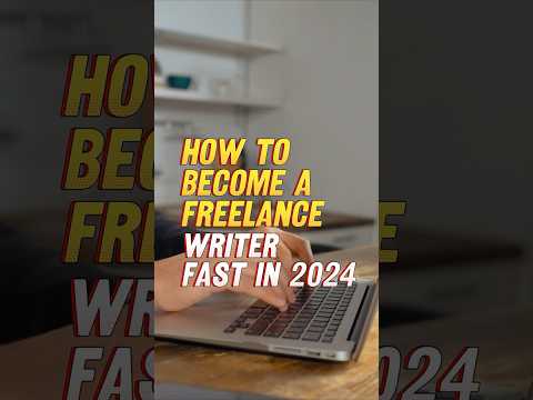 How to become a freelance writer FAST in 2024 #upwork2024 #workfromhome #workfromhomejobs