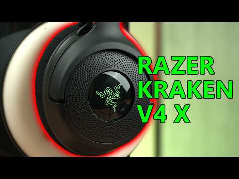 Great quality, great sound! Razer Kraken V4 X wired gaming headset review!