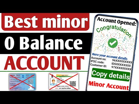 2024 best minor bank account without video kyc घर बैठें !