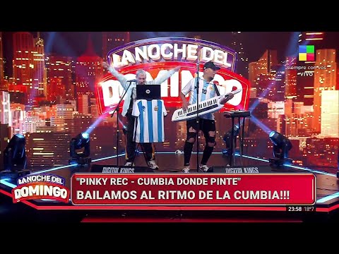 PINKY  en LA NOCHE DEL DOMINGO (America TV) 13/11/2022