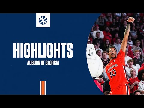 Auburn Men's Basketball - Highlights at Georgia