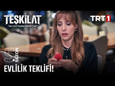 Uzay'dan Nazlı'ya evlilik teklifi! | #Teşkilat 124. Bölüm @trt1