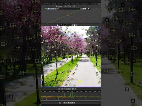 Blender Motion Tracking Tutorial | Blender Vfx Tutorial #blender