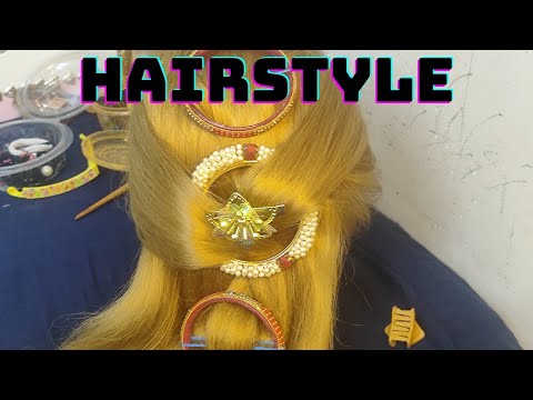 Triple Bangal Hairstyle With Silky Hair Style ||🥳🙏👍, #viralvideo #youtube #trending #youtuber#bun