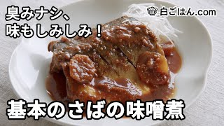 基本のさばの味噌煮の作り方／臭みナシで、味もしみしみに仕上げるコツ！