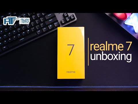 Quick Realme 7 Unboxing - ASMR Unboxing Experience w/ Gaming and Camera Samples