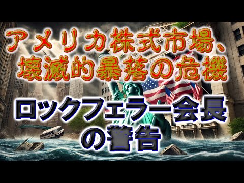 アメリカ株式市場、壊滅的暴落の危機：ロックフェラー会長の警告