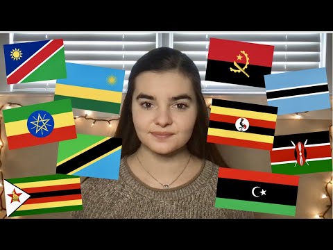 ASMR Whispering Facts About 10 African Countries | Countries #38-47