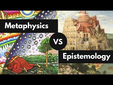 Metaphysics vs. Epistemology Easily Explained - What is Metaphysics & What is Epistemology?