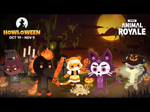 ⌜超級動物大逃殺 Super Animal Royale⌟ 萬聖節特別模式 - 行雞走肉 ✿ 倖存者獲勝 ❀ The Bwoking Dead (Infection) Mode