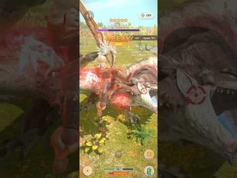 RATHALOS 🔥 #gameandroid #monsterhunternow #mhnow #shortvideo #monsterhuntermobile #gameplay