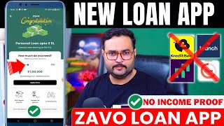 ✅INSTANT Loan Approval - Brand New loan app | Low CIBIL, Only Adhar & PAN | ZAVO Loan app Review