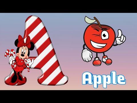 A For Apple B For Ball | ABC | Alphabets A to Z | Abc For Toddlers #atoz #abcdsong #cartoonforkids