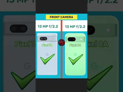 Google pixel 7a vs Google Pixel 8a #tending #shorts #tech