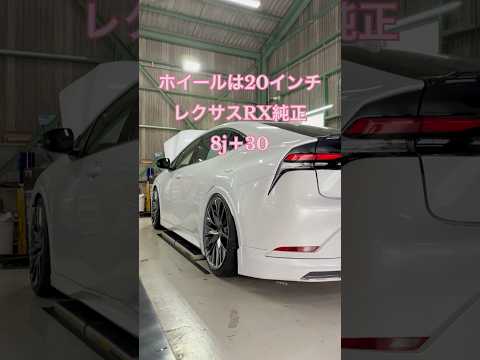 60プリウスのツライチ加工シャコタン車高調#shorts#jdm