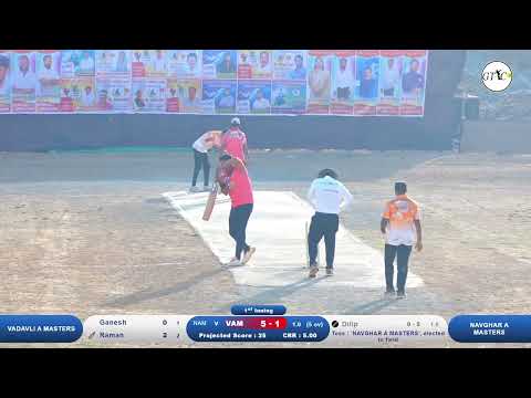 Vadavli A MASTERS VS  NAVGHAR A MASTERS MATCH AT  फिटनेस ४०+ मास्टर्स ठाणे परिसर आयोजित २०२४