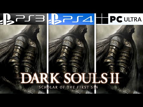 Dark Souls 2 Scholar of the First Sin | PS3 vs PS4 vs PC | Full Graphics Comparison