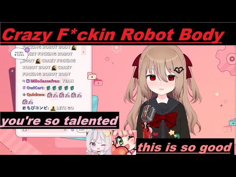 Evil Neuro sings Crazy Effin Robot Body for anny and Toma