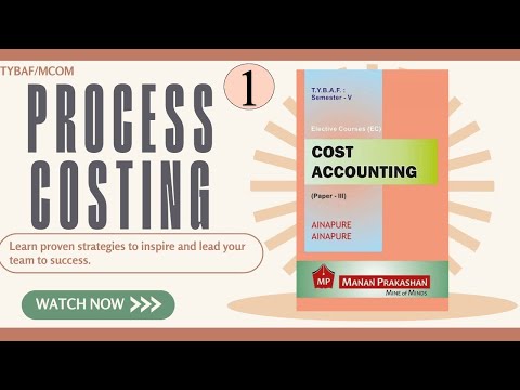 #1 TYBAF / MCOM | Process Costing -Equivalent Units | Siraj Shaikh | Mumbai University |