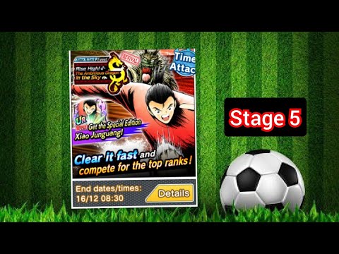 captain tsubasa dream team  - time attack xiao Junguang stage 5 - captain tsubasa