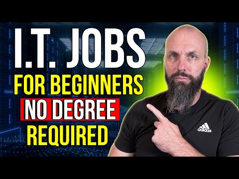 Best Entry Level I.T. Jobs For Beginners Without a Degree!