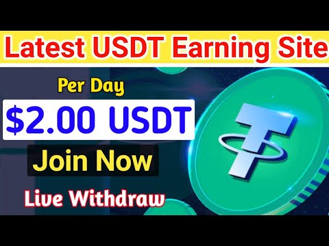 The latest USDT investment website | Launched in July 2023 Make money site | 100% proof withdrawal