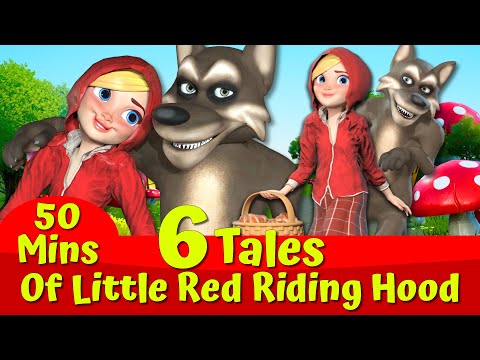 🔴 Little Red Riding Hood & The Big Bad Wolf 🐺 I Six Tales I Animated Fairytales✨