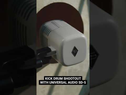 Kick Drum Shootout With New Universal Audio SD-5 Modeling Mic