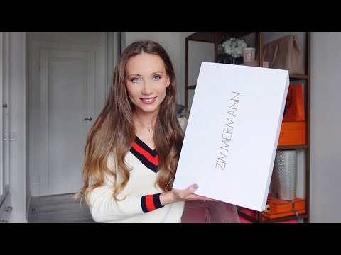 ZIMMERMANN UNBOXING & TRY ON - SPRING / SUMMER DRESSES HAUL