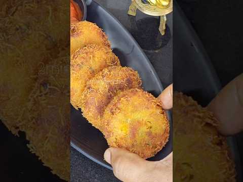 Vegetable cutlet #shorta#cutlet