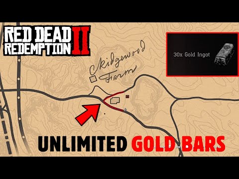 Red Dead Redemption 2 - Unlimited Gold Bars | RDR2 Unlimited Gold Bar Glitch | RDR2 Money Glitch