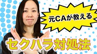 元CAが教える「セクハラ対処法」！