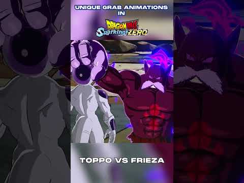 Unique Grabs Animations in Dragon Ball Sparking! Zero