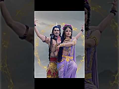 🔱MAHADEV🔱DANCING🌸WITH🔥MAA PARVATI🚩🥶🙏||#mahadev #mahakaal #shorts #viral