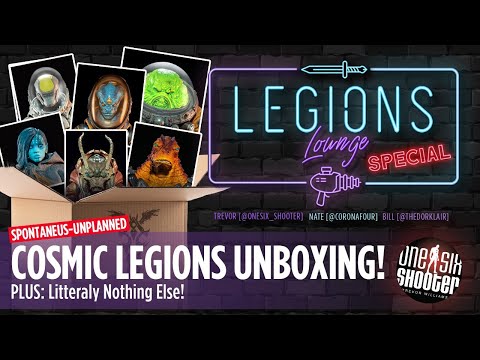 Unplanned Unboxing: Cosmic Legions!