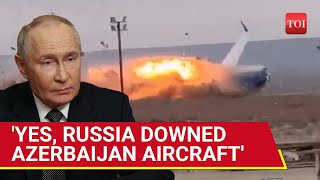 Kazakhstan Crash: Azerbaijan Reveals How Russia 'Shot Down' Azeri Plane With Missile | Watch