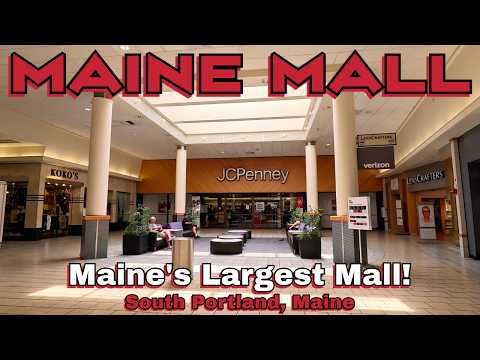 The Maine Mall: A Visit to Maine's Largest & Most Successful Mall! No, It's NOT a Dead Mall!