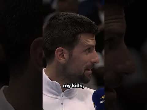 Novak Djokovic Shows Courage & Humility = Superhuman Role Model