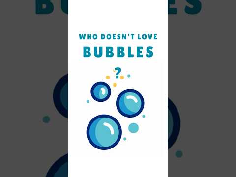 Who doesn't love bubbles?? 🫧 #education #bubble #facts #science