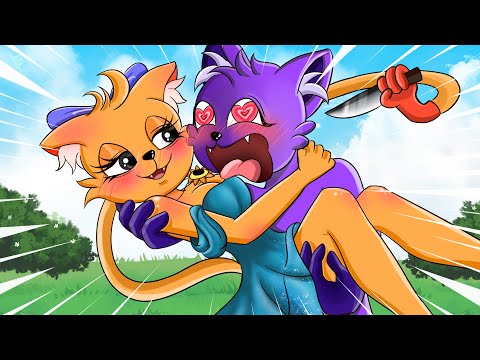 CATNAP & CATFEINE FALLS IN LOVE?! Poppy Playtime (Cartoon Animation)