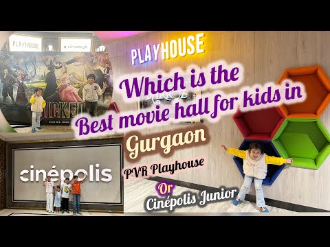 PVR CINEMAGIC - playhouse  | Movie hall review 🍿 🎥 - ambience mall Gurgaon #wicked #cinemagic