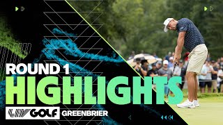 FULL HIGHLIGHTS: LIV Golf Greenbrier | Round 1 | 2024