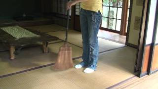 棕櫚箒（しゅろほうき）のある暮らし ～ 京都満月堂　Japanese broom