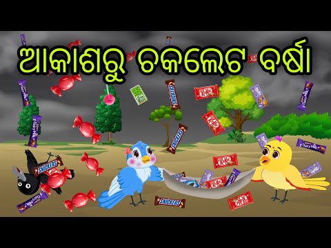 ଆକାଶରୁ ଚକଲେଟ ବର୍ଷା | Akasaru Chocolate Barsha | Tiki Chadhei Gapa | Odia Chadhei Gapa | New Story