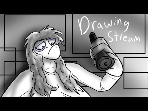 Streaming Drawings with the viewers!