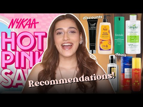 Nykaa HOT PINK SALE RECOMMENDATIONS 2024! Huge Deals & Offers | Aashi Adani