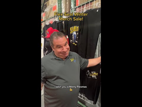 Flex Seal Winter merch is selling like hot cakes covered in Flex Seal!