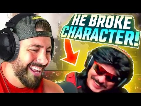 Dr Disrespect Breaking Character! 🤣 (Reaction)