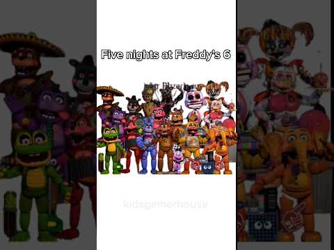 Five Nights At Freddy's 6 And their Favorite Holidays Part 1