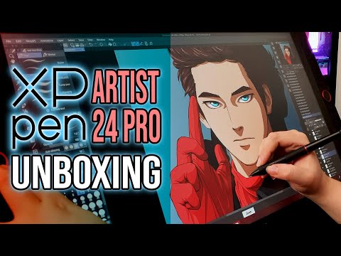 UNBOXING XP PEN ARTIST 24 PRO